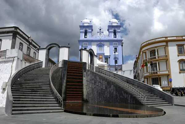 Vista Cênica Arquitetura Igreja Cristã — Fotografia de Stock