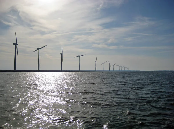 Windkraft Windrad — Stockfoto