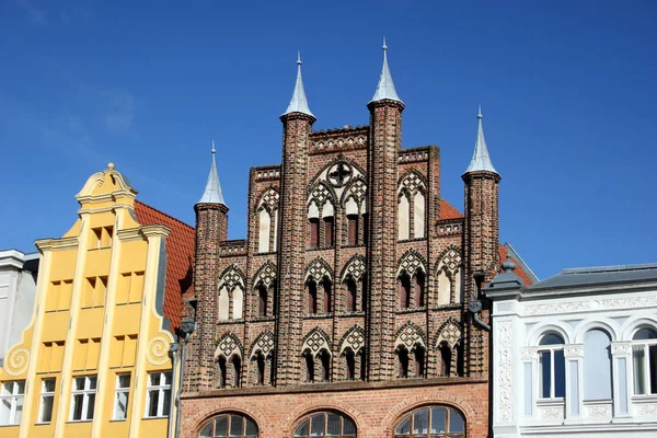 Alter Markt Stralsund Nordseite — Stockfoto