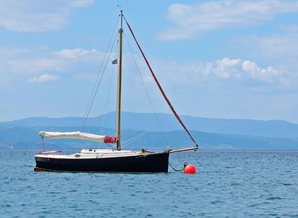 Żaglowiec Morzu Egejskim Euboea — Zdjęcie stockowe