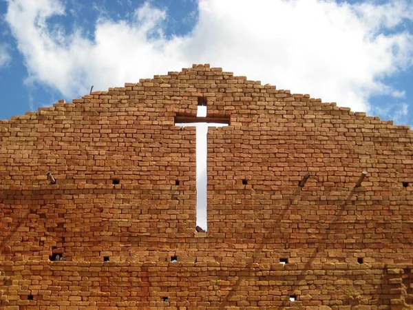 Madagascar Fianarantsoa Shell Igreja — Fotografia de Stock