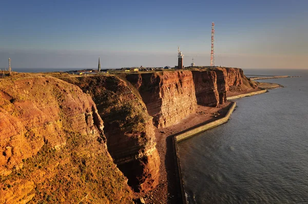 Helgoland Luz Noite — Fotografia de Stock