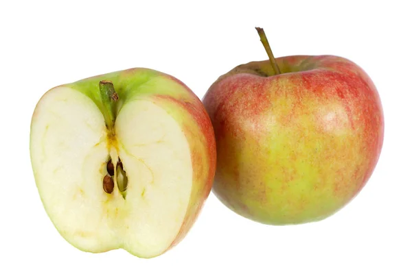 Färska Mogna Äpplen Hälsosam Mat — Stockfoto