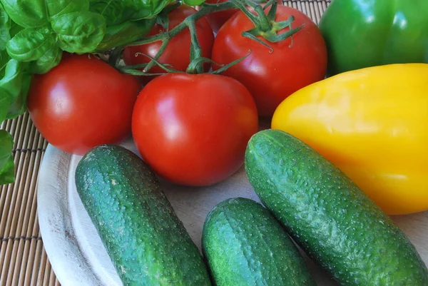 Different Food Selective Focus — Stock Photo, Image