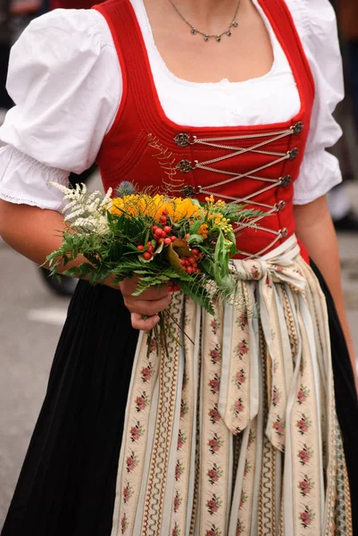 Der Freistaat Bayern Ist Ein Binnenstaat Von Deutschland — Stockfoto