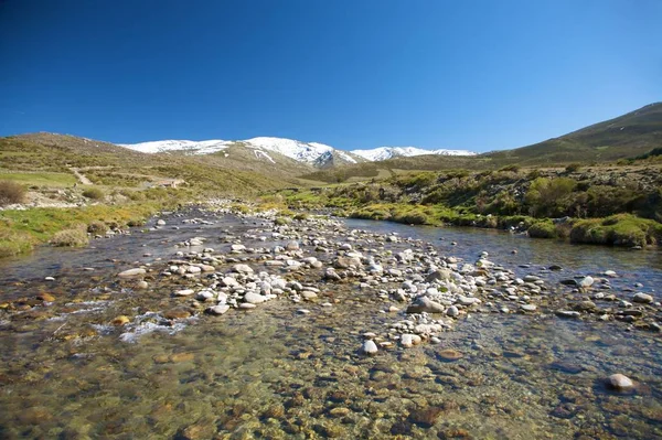 Gredos 天然公园河 — 图库照片