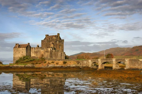 Γέφυρα Στο Κάστρο Eilean Donan — Φωτογραφία Αρχείου