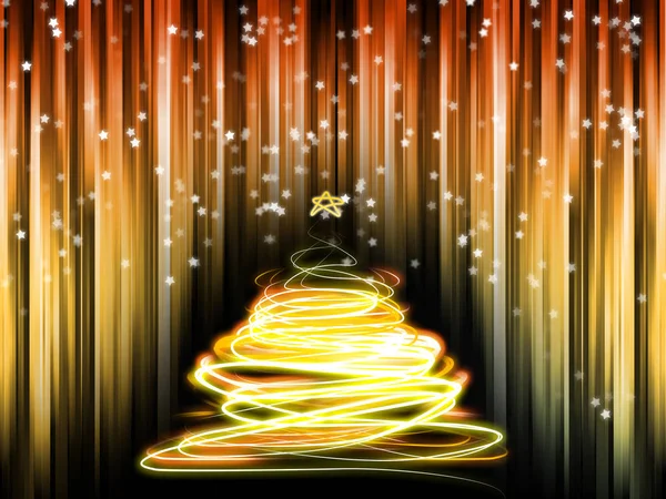 Festlicher Weihnachtsbaumschmuck — Stockfoto