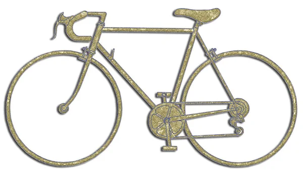디자인 자전거 — 스톡 사진