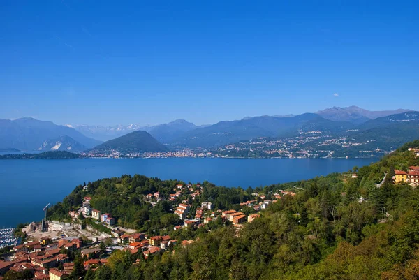 Vista Panorâmica Bela Paisagem Alpes — Fotografia de Stock