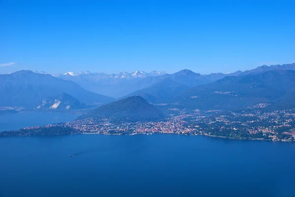 Vista Panorâmica Bela Paisagem Alpes — Fotografia de Stock