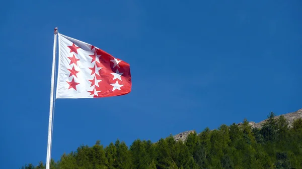 Vista Panorámica Del Majestuoso Paisaje Los Alpes — Foto de Stock