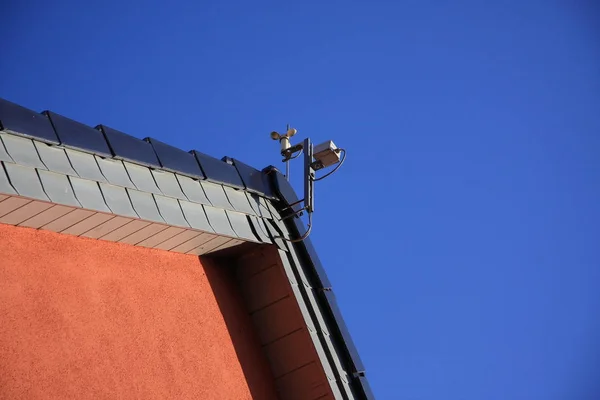 Roof House Blue Sky — Stock Photo, Image