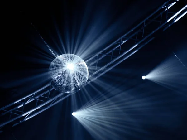 Kula Disco Efekt Oświetlenia — Zdjęcie stockowe