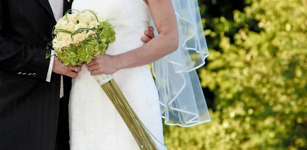 Recém Casados Desfrutando Tempo Juntos — Fotografia de Stock