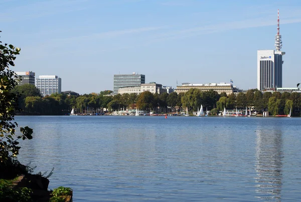 Vista Sobre Alster —  Fotos de Stock