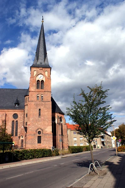 Mary Magdalen Kostel Eberswalde — Stock fotografie