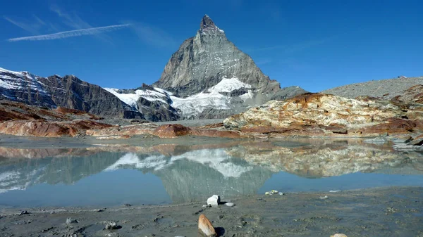 Vue Panoramique Sur Paysage Alpin Majestueux — Photo