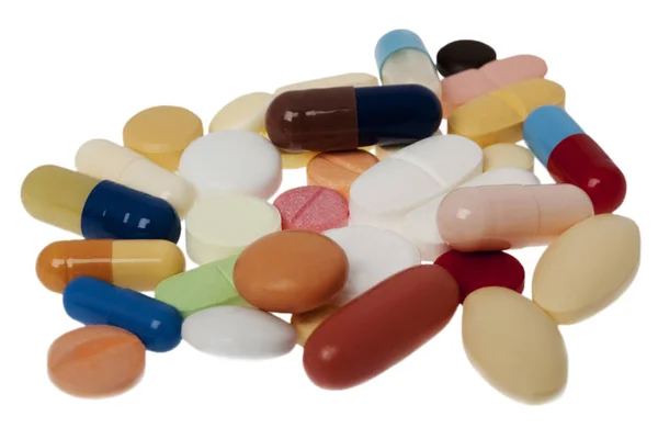 Лекарство Таблетки Лекарства Здравоохранение — стоковое фото