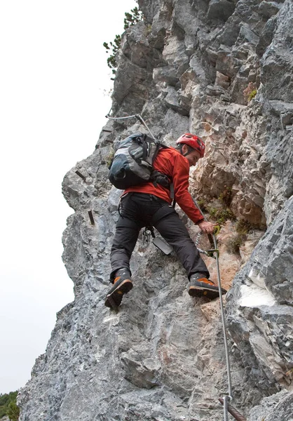 Keresztül Ferrata Ramsau — Stock Fotó