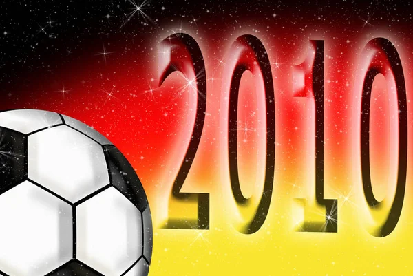 Copa Mundo Futebol 2010 Campeões Mundo Alemanha — Fotografia de Stock