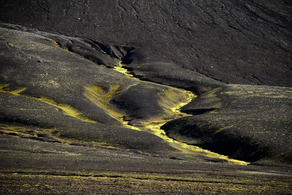 Islanda Paesaggio Geologia Erosione — Foto Stock
