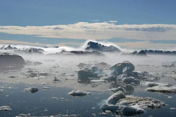 Scenic View Majestic Greenland Landscape — Stock Photo, Image