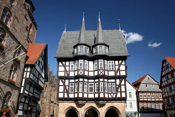 Historisches Rathaus Alsfeld Hessen — Stockfoto