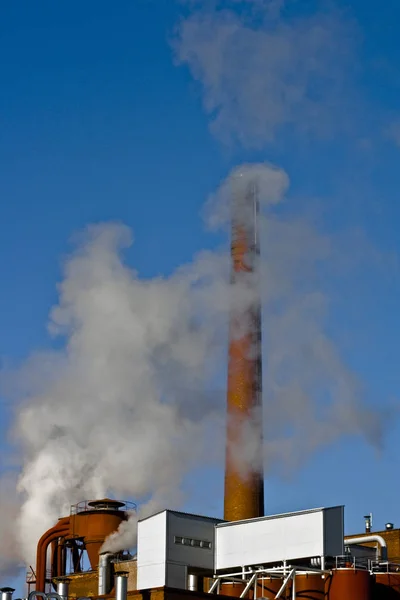 Imagen Una Fábrica Industrial —  Fotos de Stock