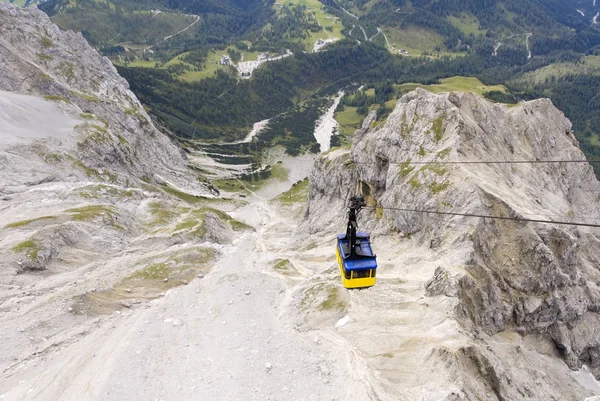 Skilift Den Bergen — Stockfoto