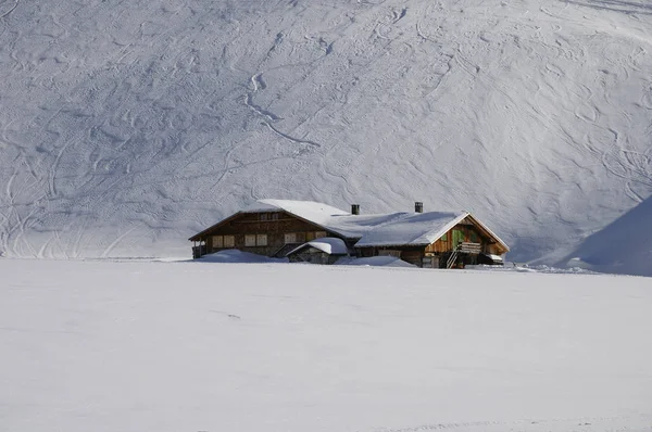 Vista Panorámica Del Hermoso Paisaje Los Alpes —  Fotos de Stock