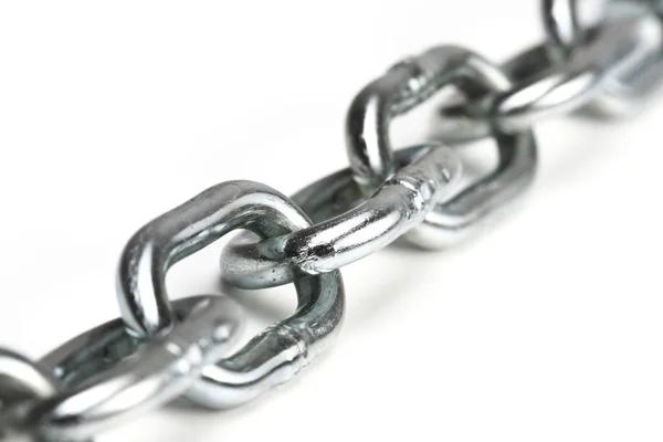 Chain Isolated White Background — Stock Photo, Image