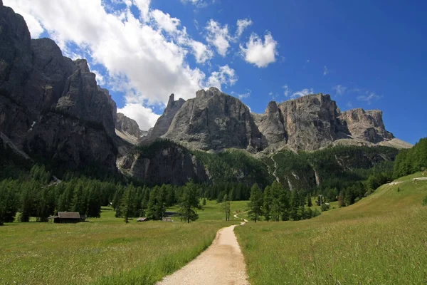 Vue Panoramique Sur Majestueux Paysage Dolomites Italie — Photo