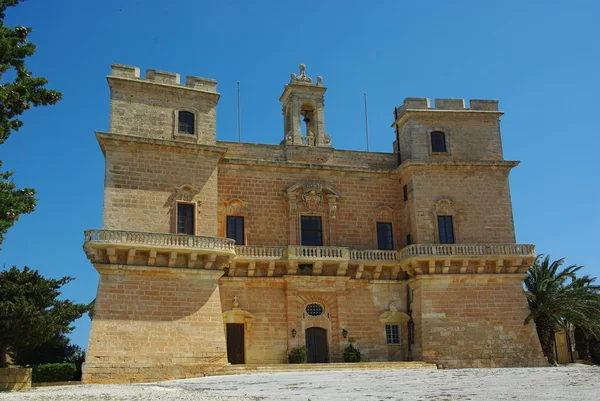 Selmun Palace Mellieha Malta — Stock fotografie