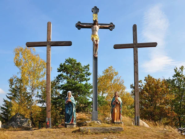 Calvario Moosbach Bavaria — Foto de Stock