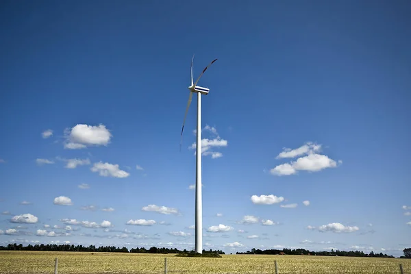 Vindkraftsgenerator Miljö — Stockfoto