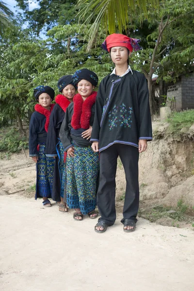 Λαός Του Λάος Εθνοτική Ομάδα Yao — Φωτογραφία Αρχείου