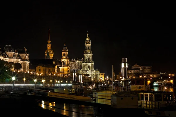 Dresden Hauptstadt Des Ostdeutschen Bundeslandes Sachsen — Stockfoto