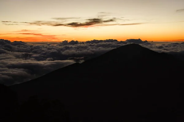 Antenne Des Sonnenaufgangs Haleakala Nationalpark Maui Hawaii — Stockfoto