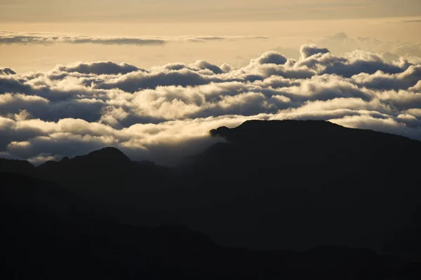 Vzdušný Spící Sopky Haleakala National Park Maui Havaj — Stock fotografie