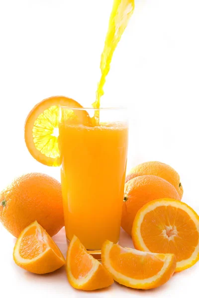 Fresh Orange Juice Oranges — Stock Photo, Image