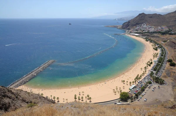 Playa Las Teresitas Tenerife Spain — Stockfoto