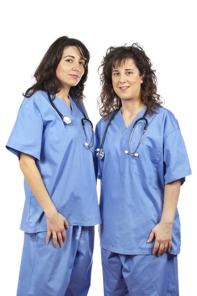 Deux Femmes Médecins Amicales — Photo