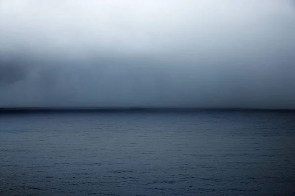 Orizzonte Cielo Nuvoloso Sull Oceano Pacifico Maui Hawaii Usa — Foto Stock