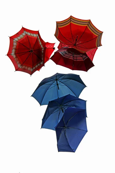 Regenschirm Isoliert Auf Weißem Hintergrund — Stockfoto