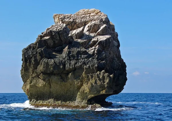 Felsklotz Västkusten Sardinien — Stockfoto