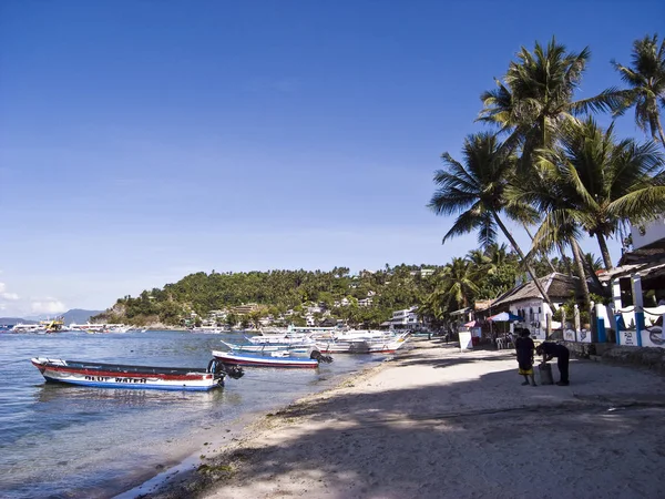 Strand Szene Auf Den Philippinen — Stockfoto
