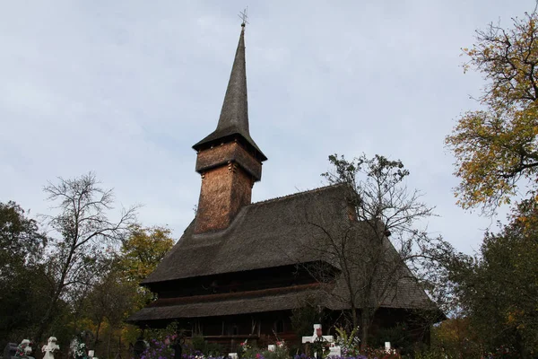 Holzkirche Der Unesco Desesti — Stockfoto