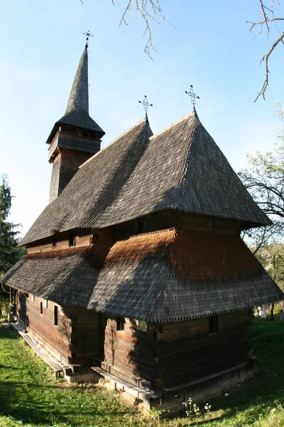 Дерев Яна Церква Пустелі Ісако — стокове фото