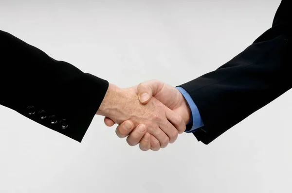 Handschlag Abkommen Geschäftsbeziehungen — Stockfoto